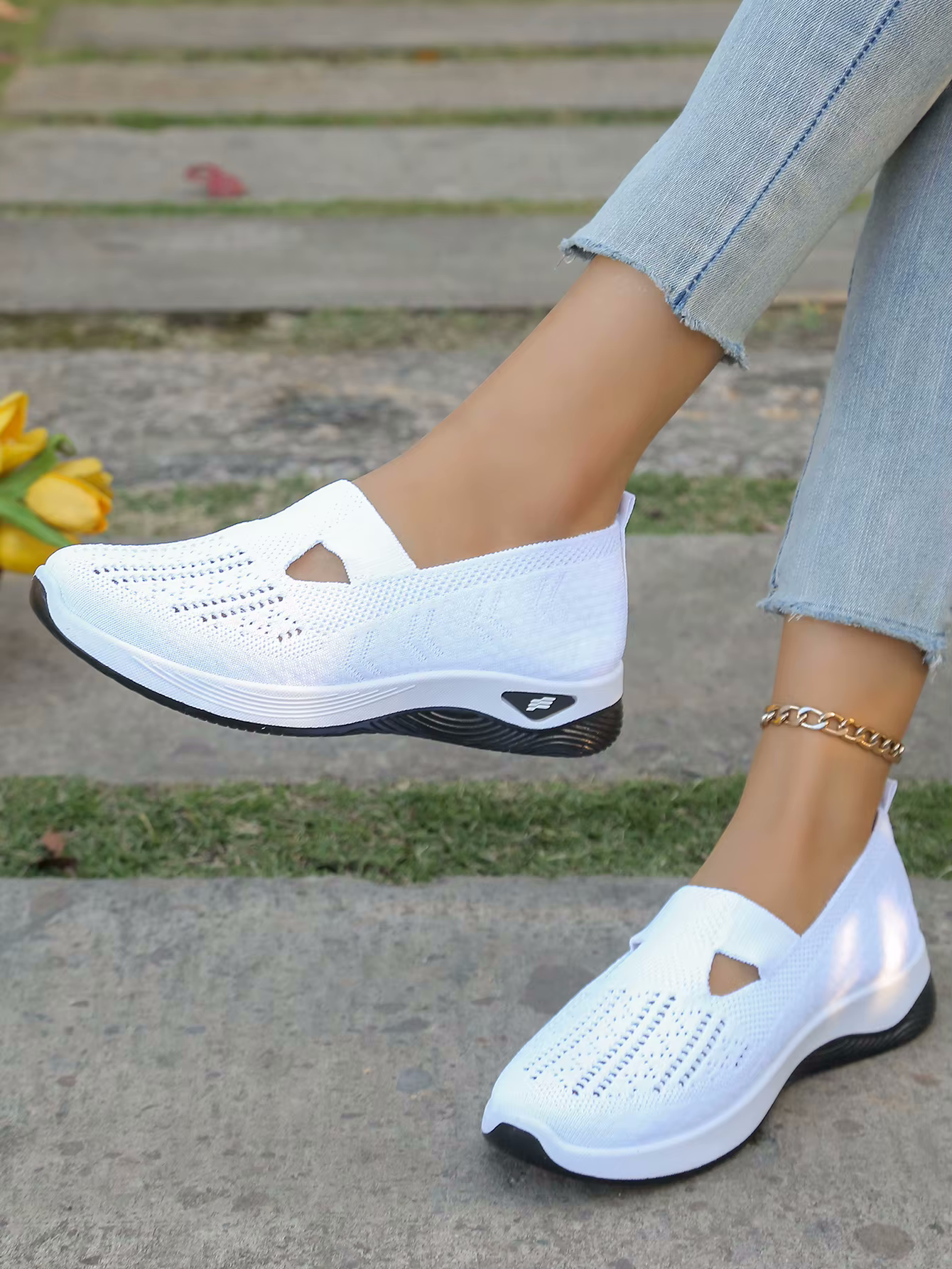 Sandali Slip-On Traspiranti da Donna Estate 2025